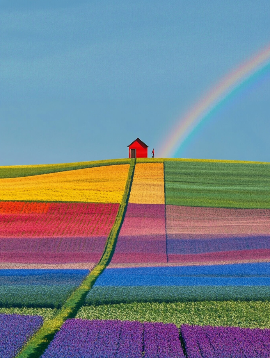 Over the Rainbow Puzzle (500-Piece Jigsaw Puzzle)