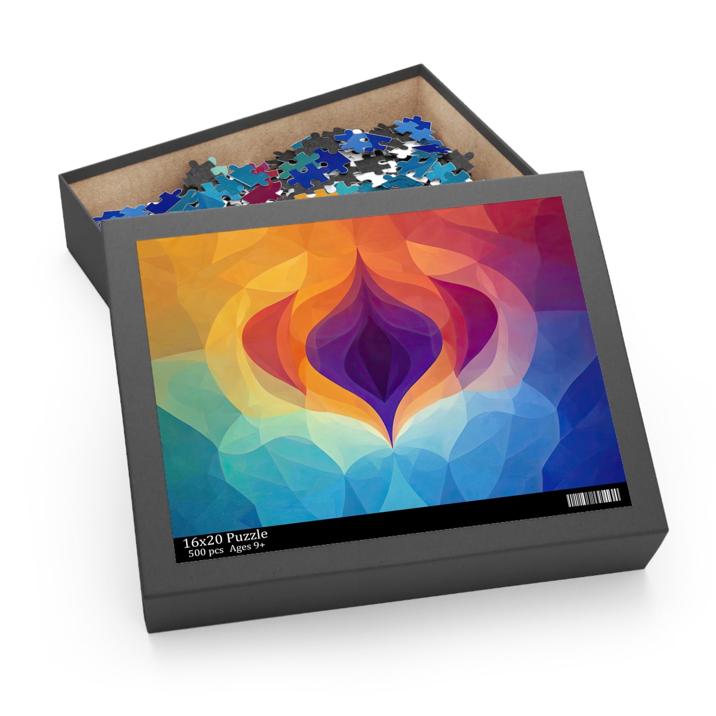 Heat Map Puzzle (500-Piece Puzzle)