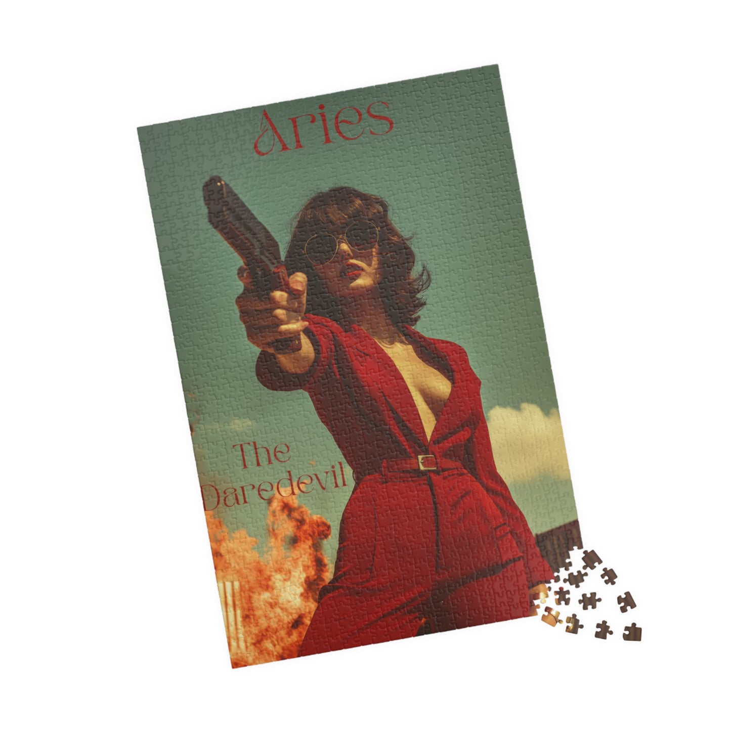 Aries Zodiac Puzzle (1000-Piece Jigsaw Puzzle)