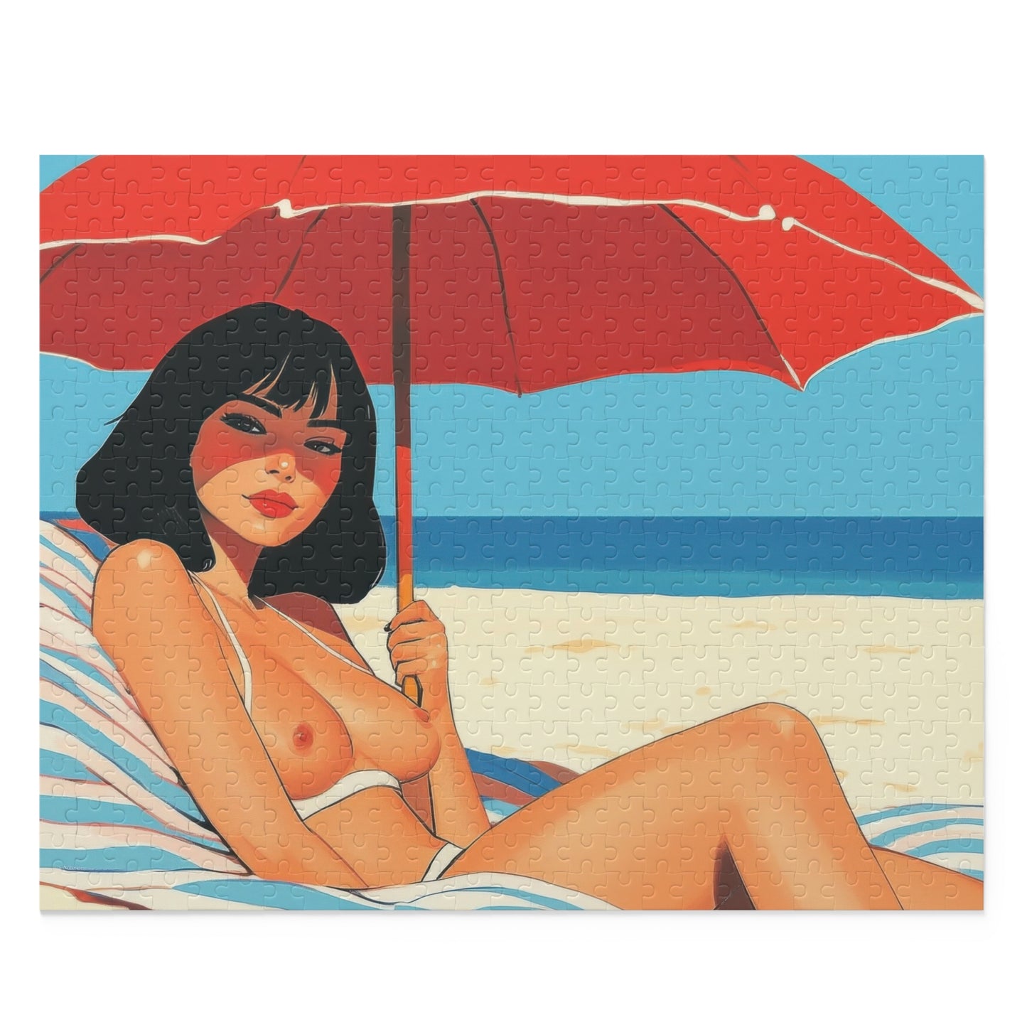 Salt, Skin & Sun Puzzle (500-Piece Puzzle)