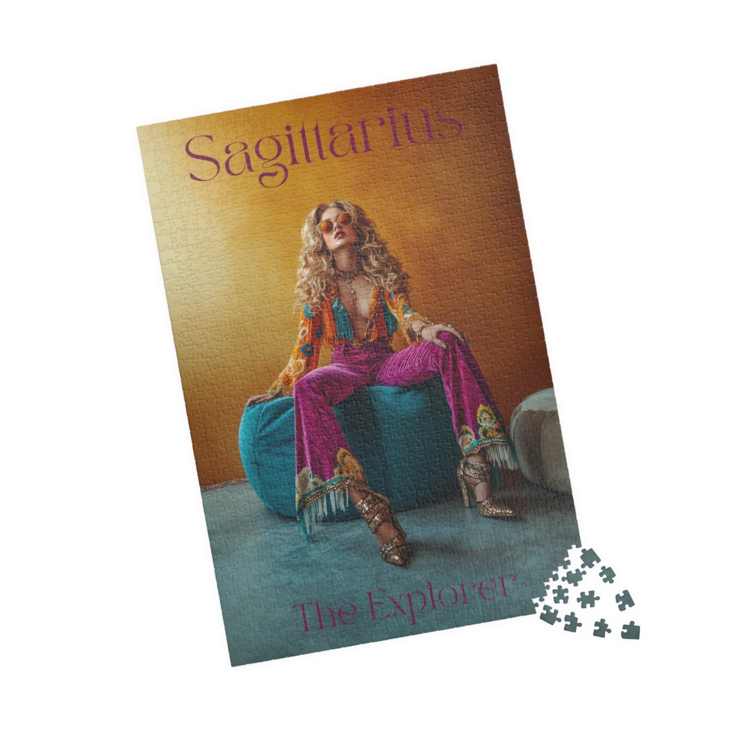 Sagittarius Zodiac Puzzle (1000-Piece Jigsaw Puzzle)