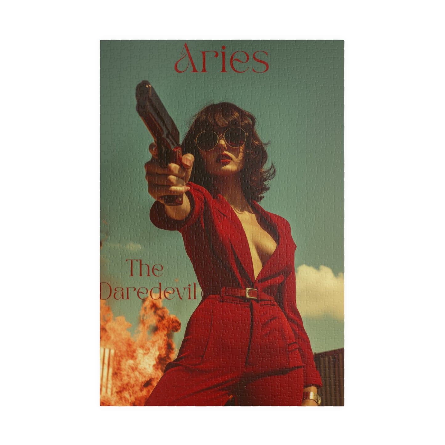 Aries Zodiac Puzzle (1000-Piece Jigsaw Puzzle)