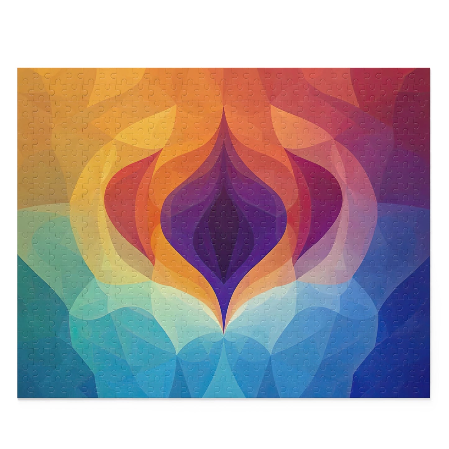 Heat Map Puzzle (500-Piece Puzzle)