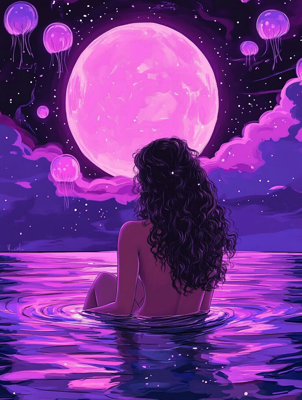 Night Tide Puzzle (1000-Piece Jigsaw Puzzle)