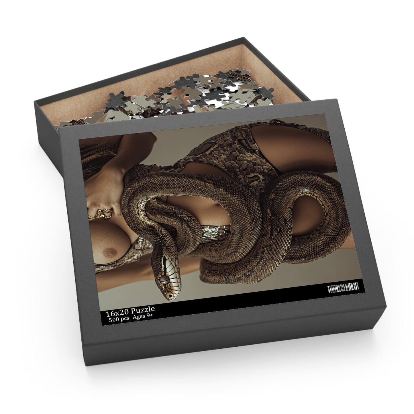 Sensual Snare Puzzle  (500-Piece Puzzle)