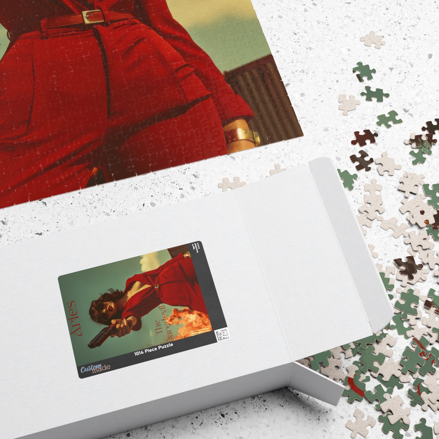 Aries Zodiac Puzzle (1000-Piece Jigsaw Puzzle)
