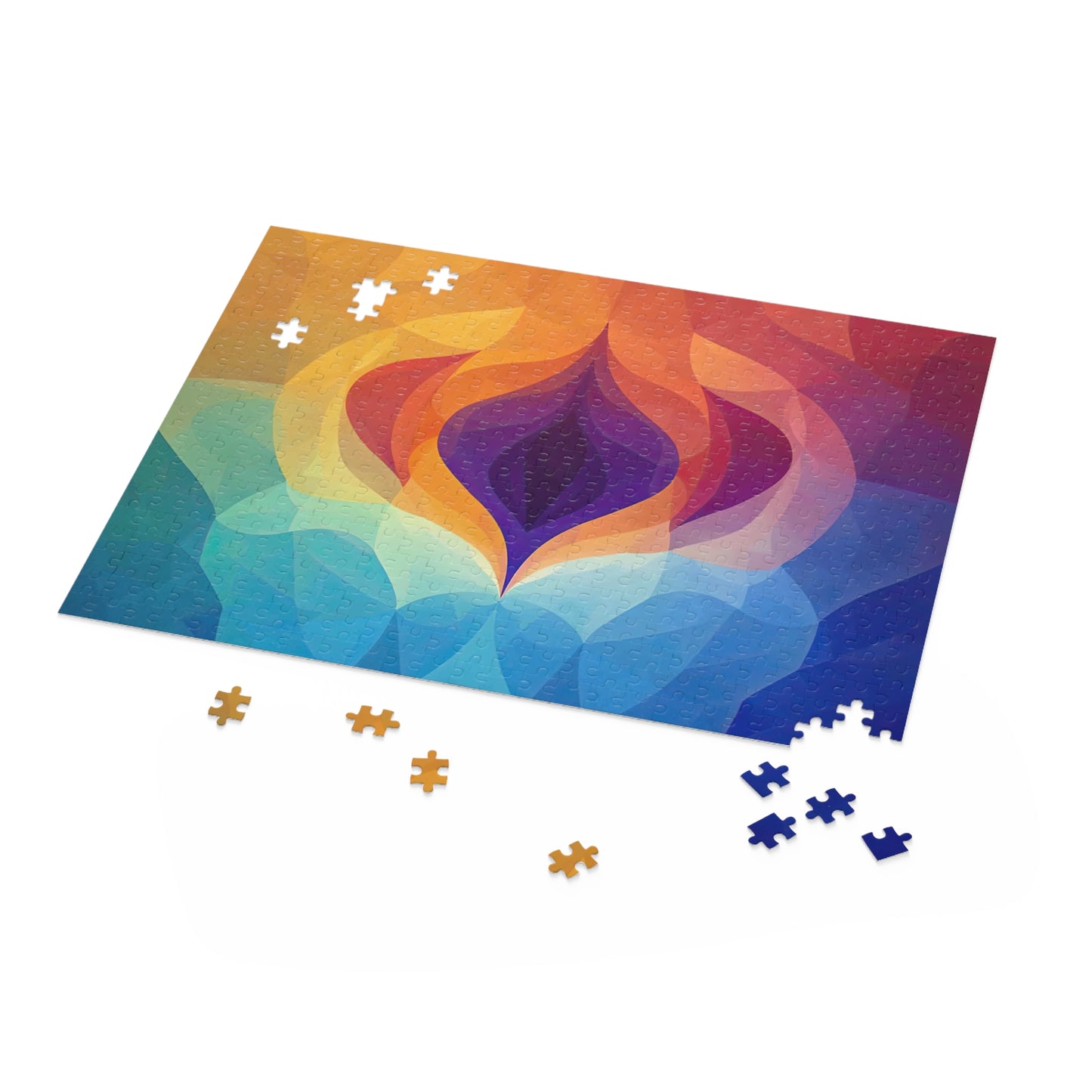 Heat Map Puzzle (500-Piece Puzzle)