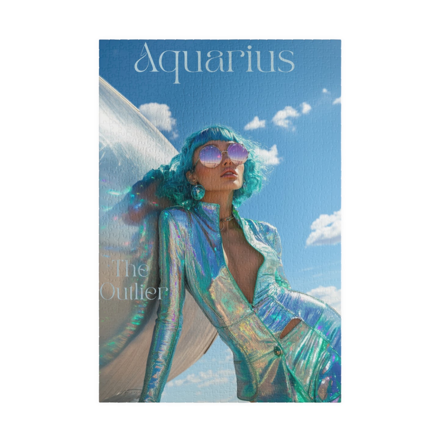 Aquarius Zodiac Puzzle (1000-Piece Jigsaw Puzzle)