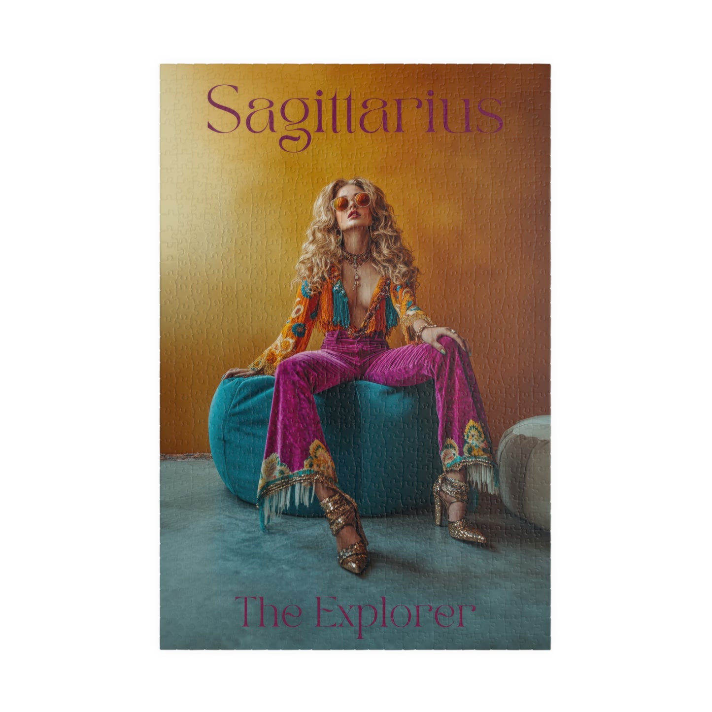Sagittarius Zodiac Puzzle (1000-Piece Jigsaw Puzzle)