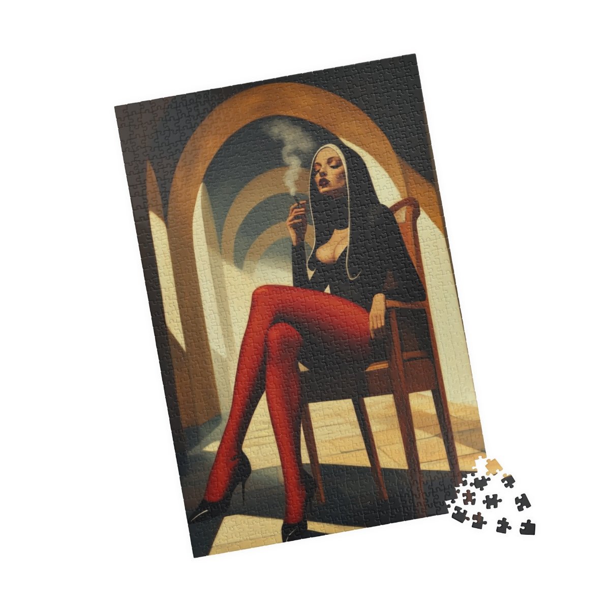 Saint & Sinner Puzzle (500-Piece Jigsaw Puzzle)